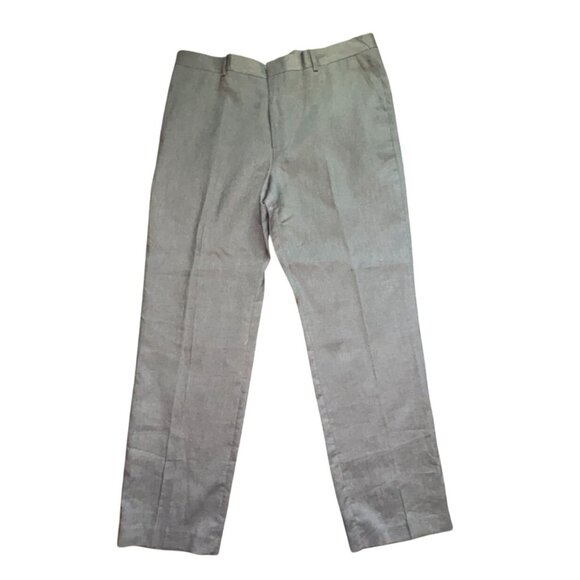 I.N.C. International Concepts Standard Fit Linen Dress Pants-Gray-36X32-NWT - Picture 1 of 7